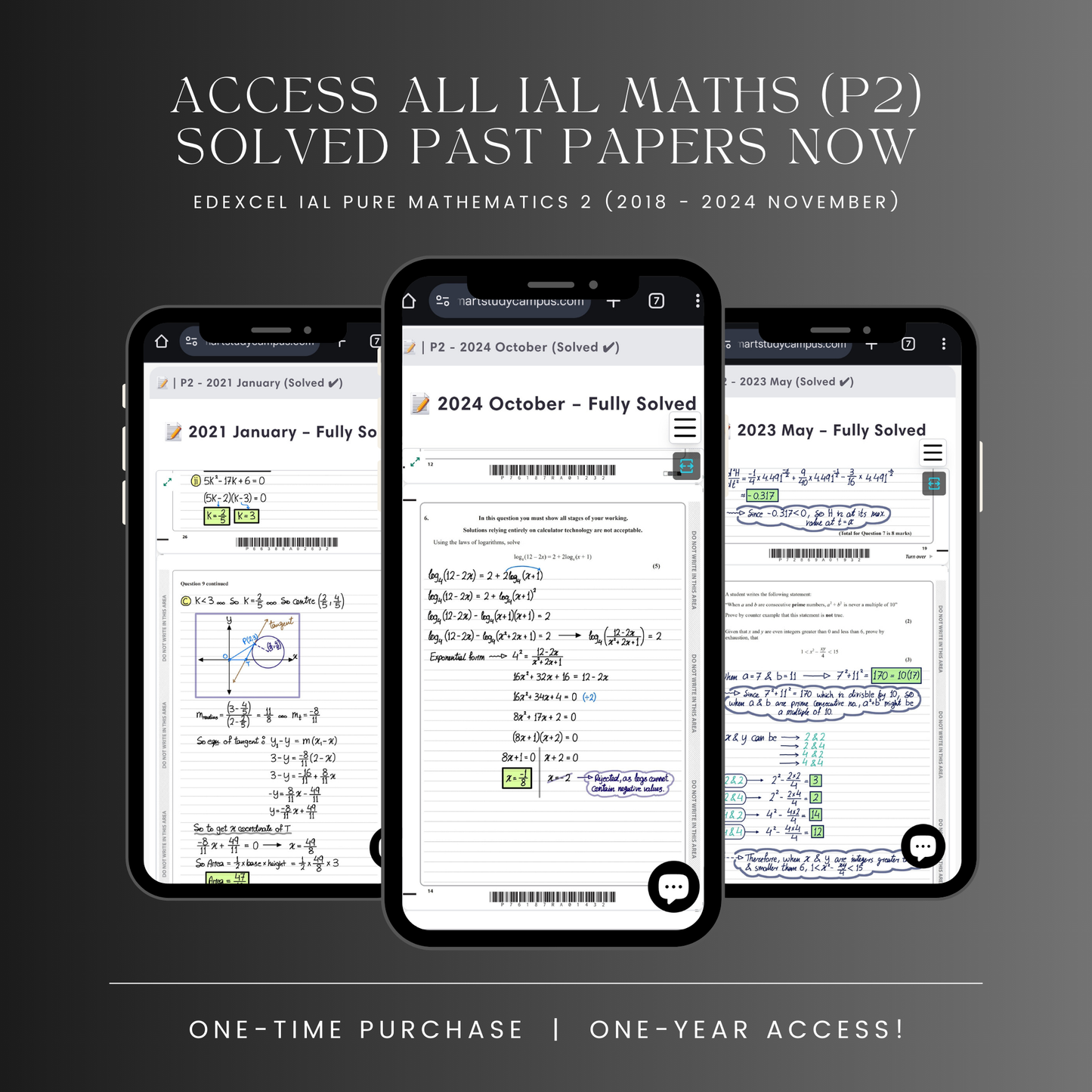 P2 - Bundle of 19 Solved Papers