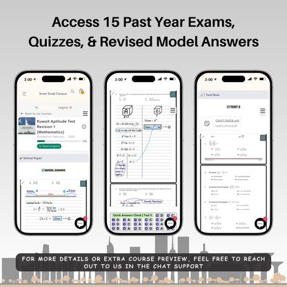 Kuwait Aptitude Test Complete Revision (Math)