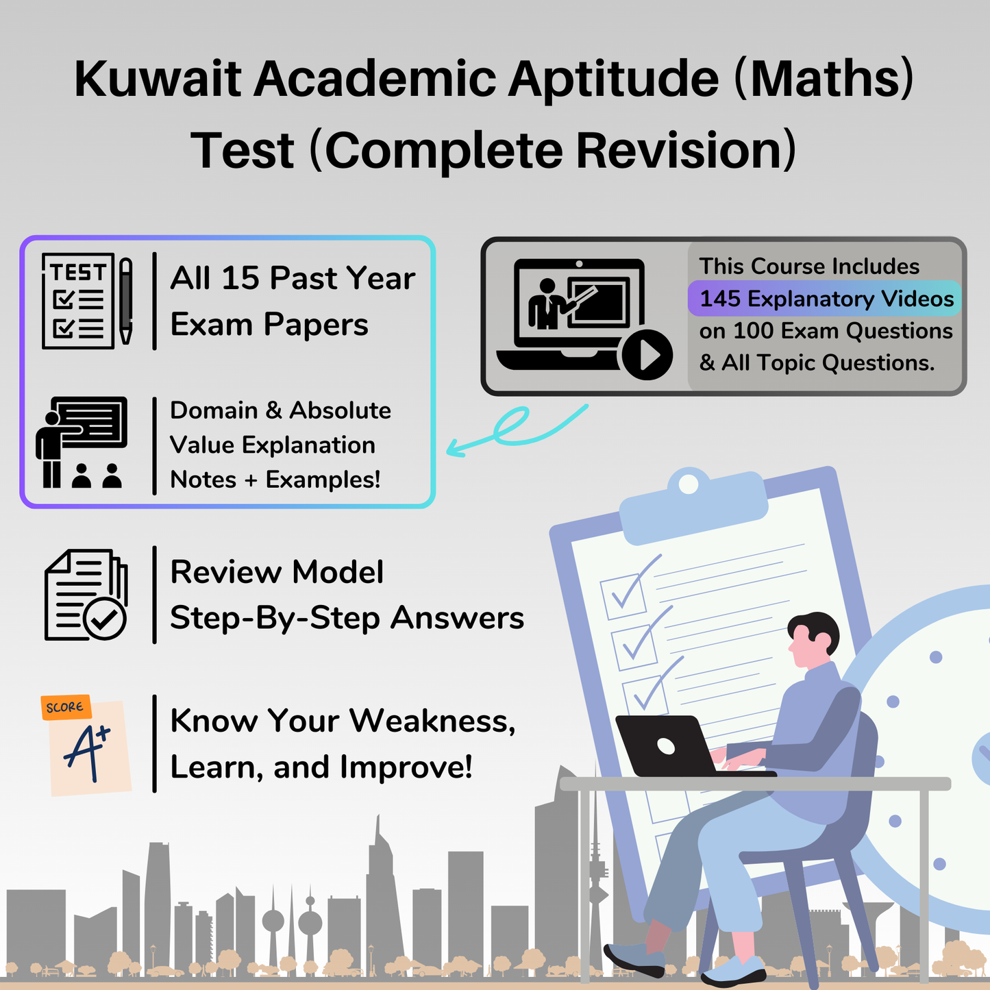Kuwait Aptitude Test Complete Revision (Math)